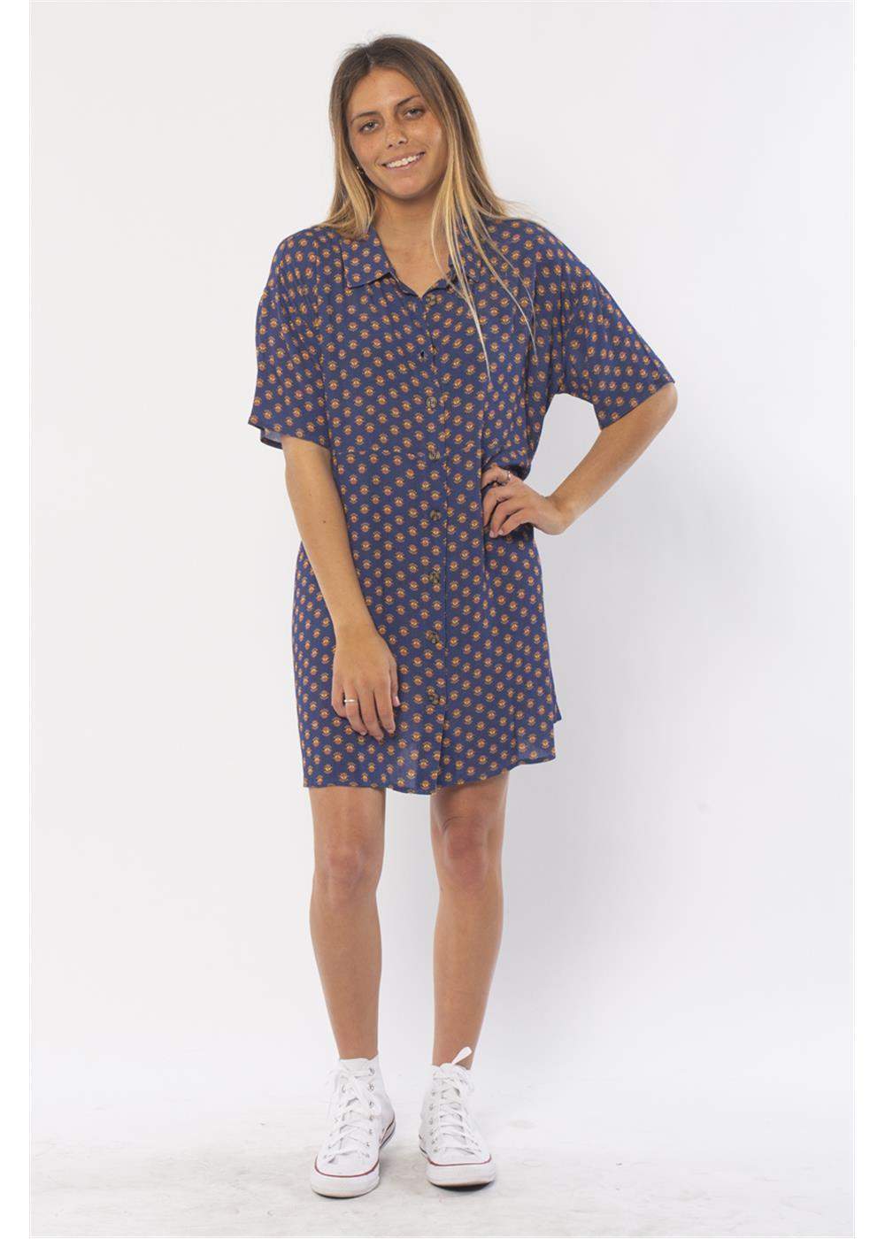 Sisstrevolution Sunbeam Gewebtes Minikleid