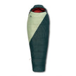 Kelty Women's Cosmic Synthetic 20°F (-7°C) Sleeping Bag - Regular - Green Gables/Laurel Green