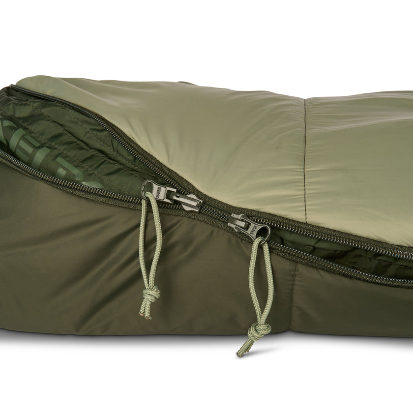 Kelty Cosmic Synthetic 40°F (4°C) Sleeping Bag - Long - Duffel Bag/Sea Spray