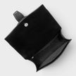 Greenwich Small Logo Jacquard Denim Crossbody Bag Black Noir