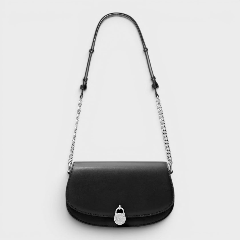 Mila Medium Leather Messenger Bag