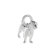 Dije de perro Jack Russell Terrier plateado