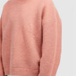 Sprayed Horizons Wool Sweater Sunrise Pink