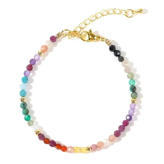 Braccialetto Haven con perline multicolore