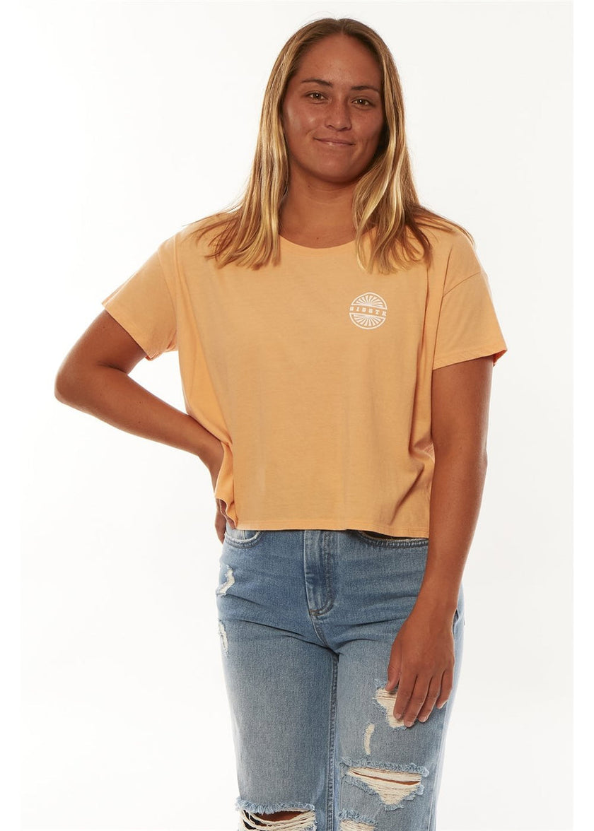 Sisstrevolution Raised By Waves Strick Crop-T-Shirt