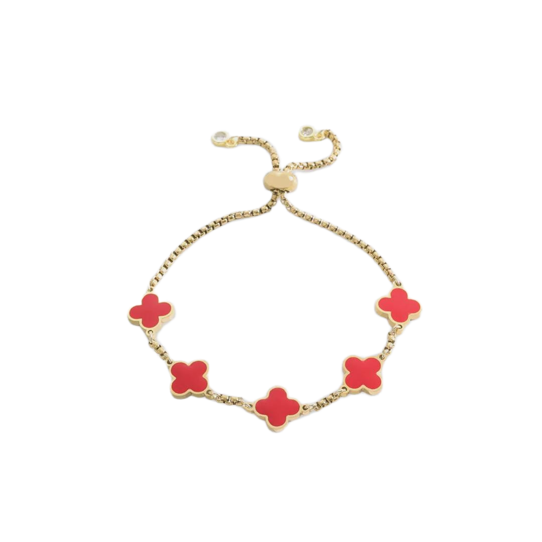 Clover Enamel Bracelet