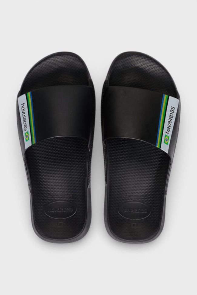 Slides Brazil Black