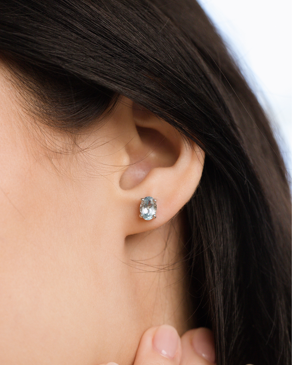 Essential Blue Topaz Jewellery Set in Sterling Silver