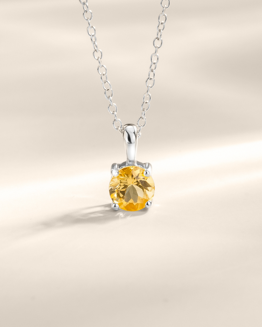 Citrine Everyday Jewellery Gift Set in Sterling Silver