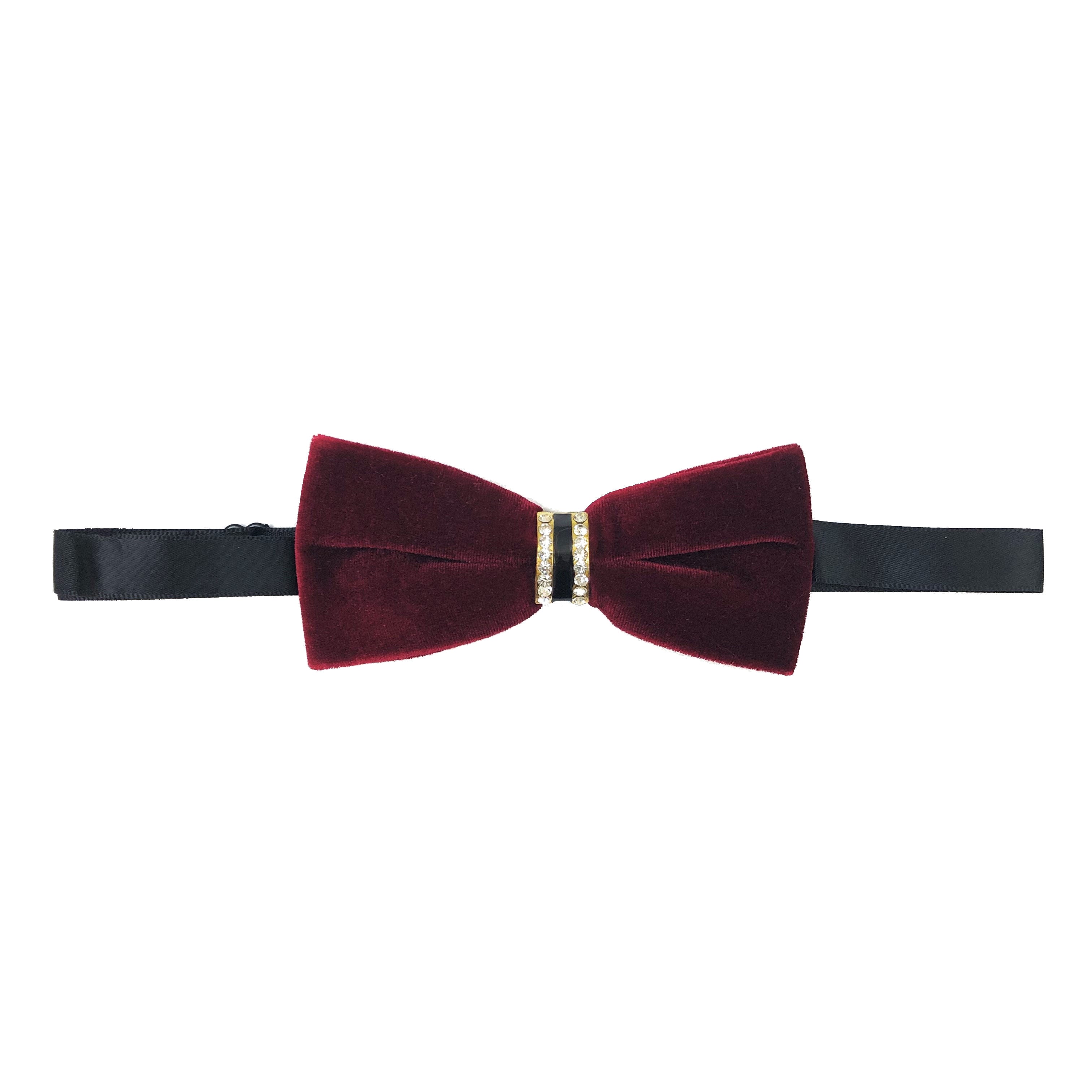 Slim Velvet Bow Tie (2 Colours)