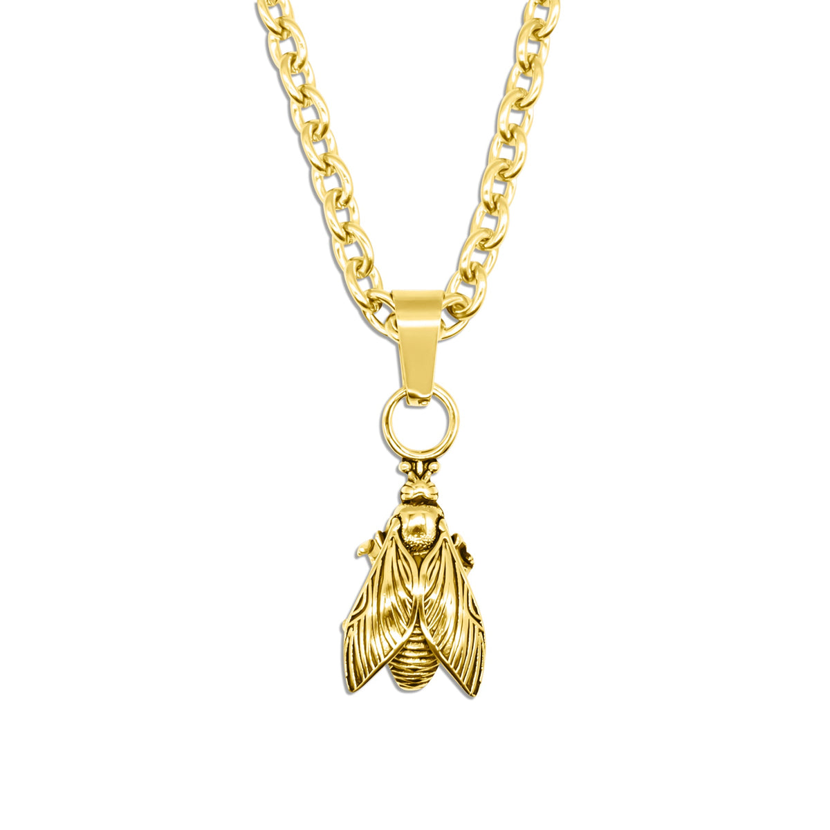 Fliegengoldkette