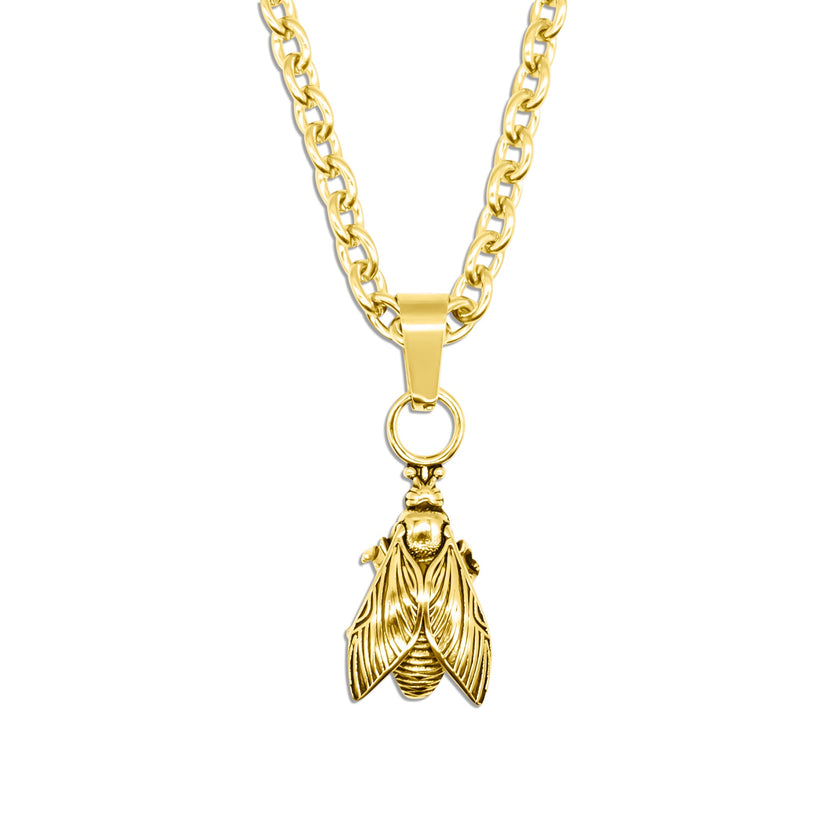 Fliegengoldkette