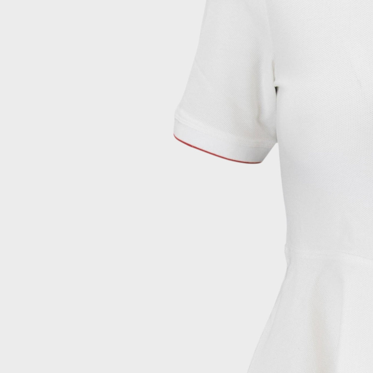 Keiley Polo Dress White