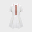 Keiley Polo Dress White