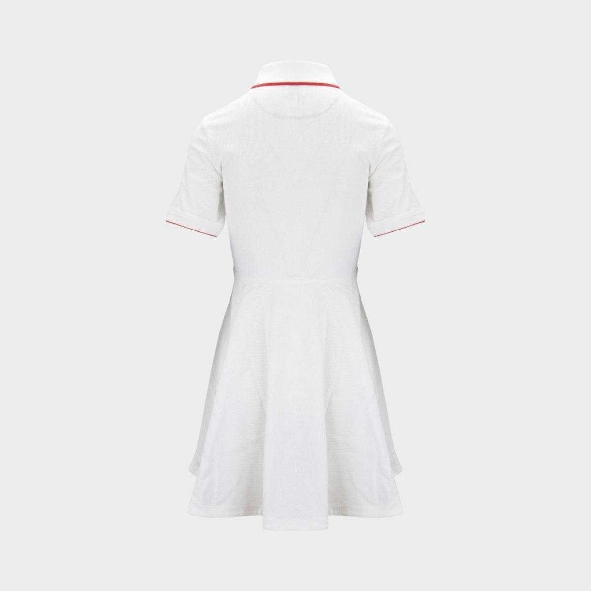 Keiley Polo Dress White