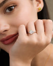 Opal Ring in Sterling Silver