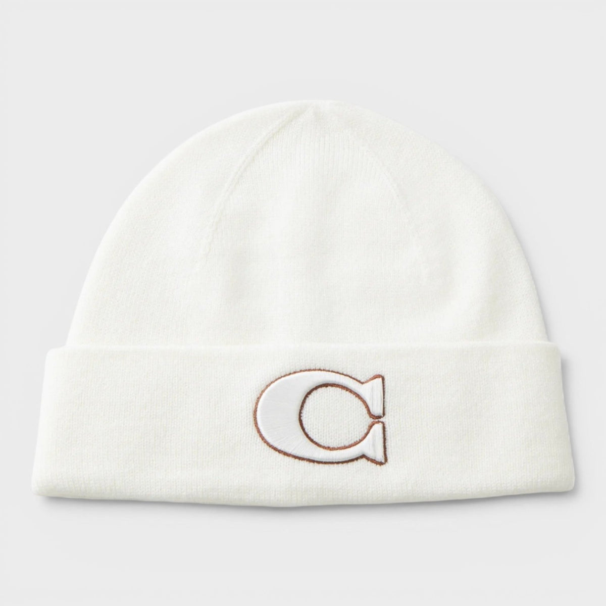 Varsity Knit Beanie Chalk