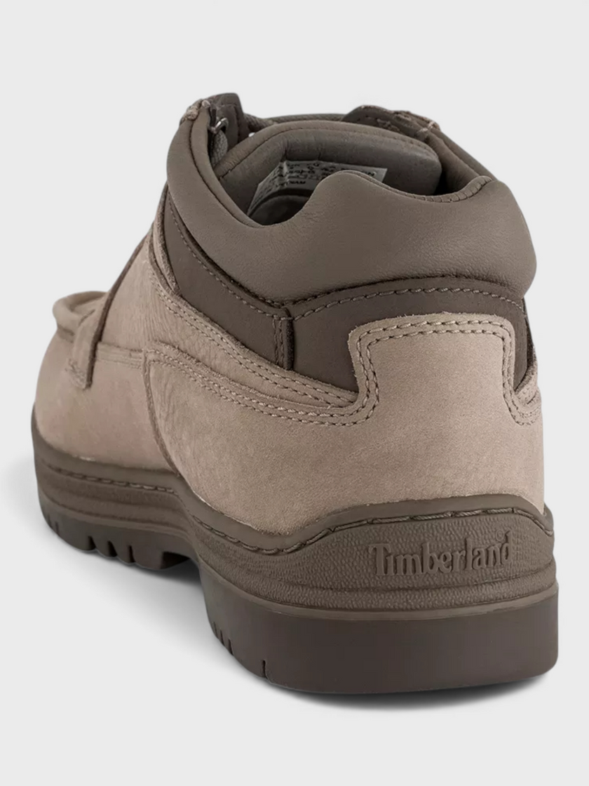 Moc Toe Mid Lace Up Gore-Tex Boots Taupe Nubuck