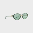 Cannes Sunglasses Green Gold