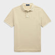 Logo Short Sleeve Polo Shirt Natural