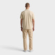 Logo Short Sleeve Polo Shirt Natural