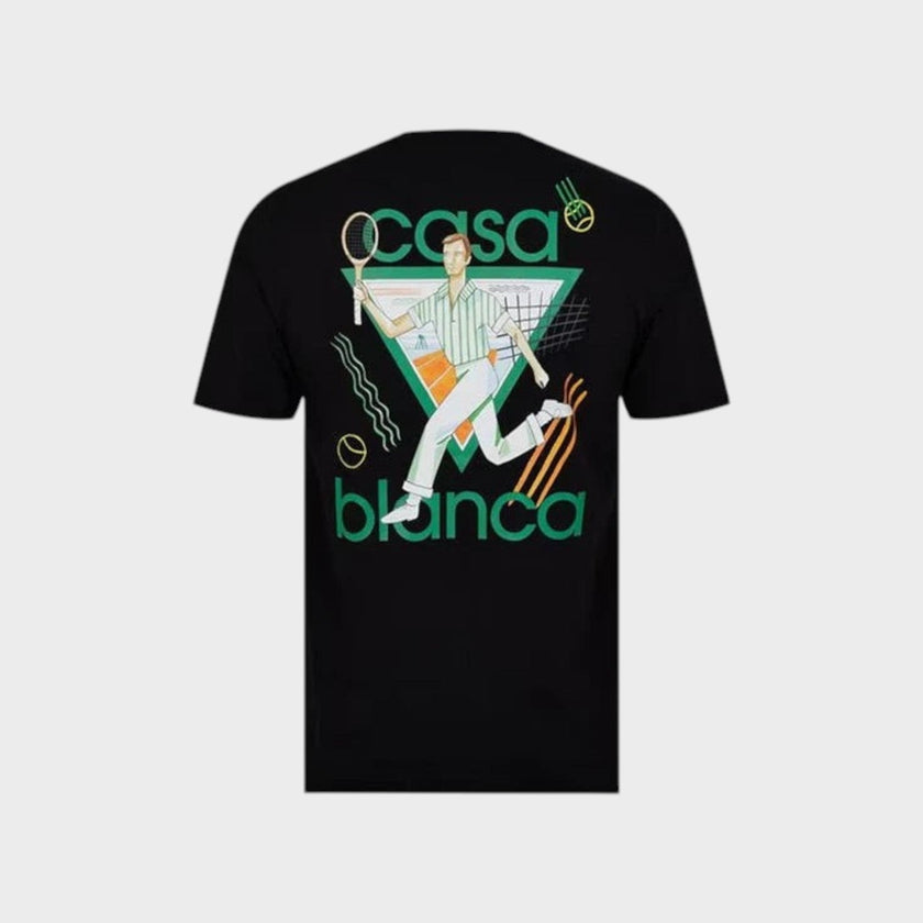 Printed T-Shirt Le Jeu Black