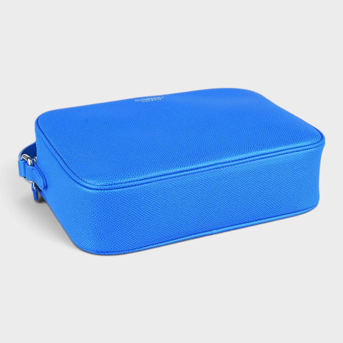 Camera Bag Calfskin Leather Vivid Blue
