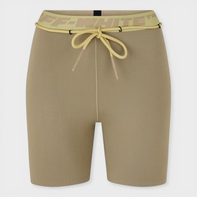 Athletic Shorts Band Logo Forest Green