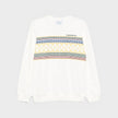 Les Anneaux Olympic Rings Screen Print Sweatshirt White