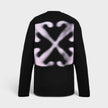 Arrow Skate Long Sleeve T Shirt Black Pink