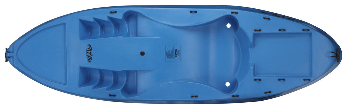 Surf Solo Kajak | Plastikneutral | Blau | Agil & Spaß