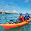 Mahee Tandem-Kajak | Plastikneutral | Orange | Stabil & langlebig