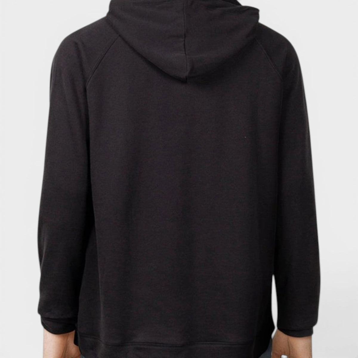 Logo Pullover Hoodie Black