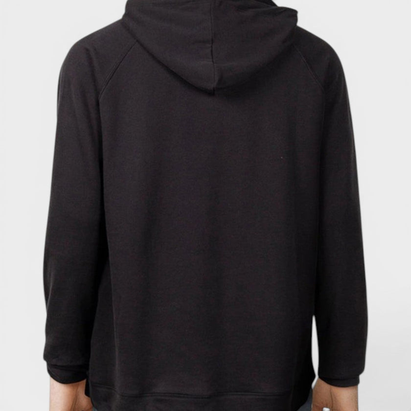 Logo Pullover Hoodie Black