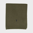 Signature Pony Wool Scarf Army Olive Heather