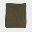 Signature Pony Wool Scarf Army Olive Heather