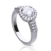 Diamonfire Halo Ring