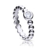 Diamonfire Ball Ring with Zirconia