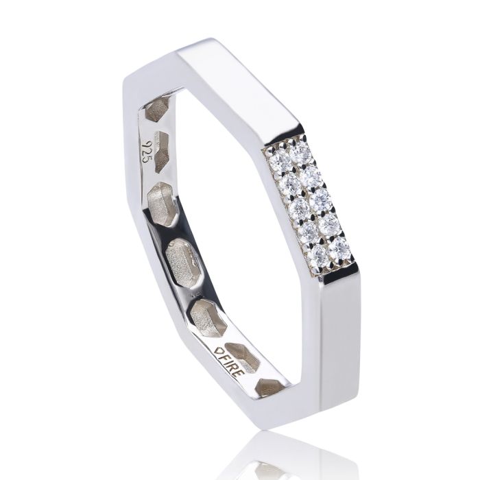 Diamonfire Octagonal Ring