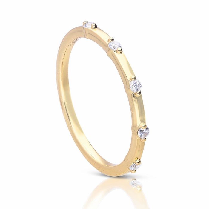 Diamonfire Zirkonia Ring met Steentjes