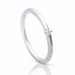 Diamonfire Small Solitaire Zirconia Ring