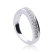 Diamonfire Pave-Set Doppelwellenring
