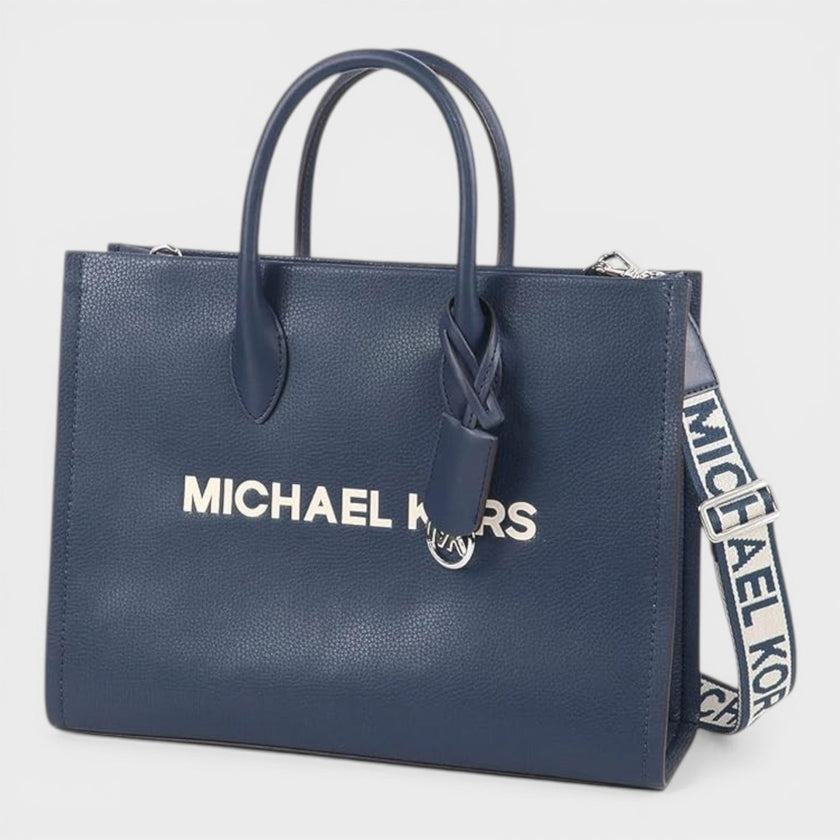 Logo Shoulder Bag Marine Navy