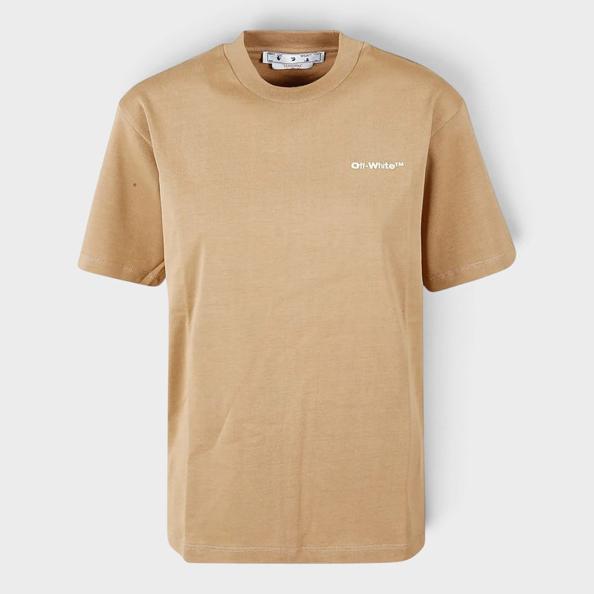Logo For All Casual Tee Brown