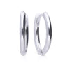 Diamonfire Plain Hoop Earrings