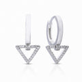 Diamonfire Geometric Hoop Earrings