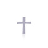 Diamonfire Single Plain Cross Stud Earring