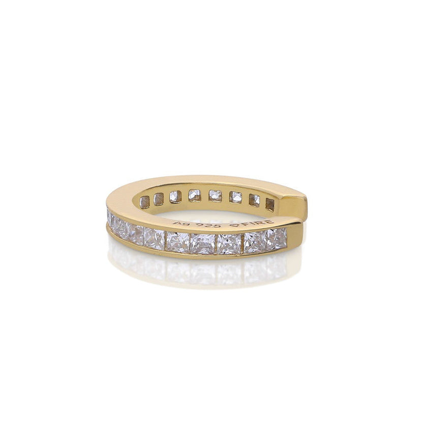 Diamonfire Channel Set Ear Cuff