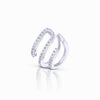 Diamonfire Pave Set Ear Cuff