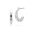 Diamonfire Plain 3/4 Hoop Earrings